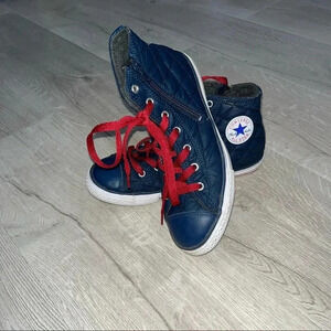 All star converse high top sz 5